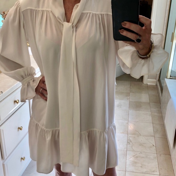 BCBGMaxAzria White Mini Dress - Picture 5 of 12